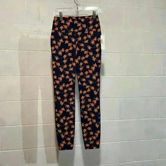 J. Crew Weekend High Rise 7/8 Legging XS Poppy Fields Casual Comfy Floral - Picture 2 of 10
